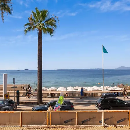 Front De Le Soleil Centre Juan Les Pins 公寓 昂蒂布