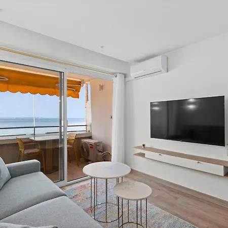 公寓 Front De Le Soleil Centre Juan Les Pins