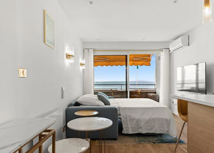 Apartment Front De Le Soleil Centre Juan Les Pins *